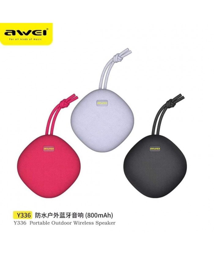 Awei Y336 TWS Outdoor Waterproof Speaker Bluetooth Wireless Stereo Super Bass Sound